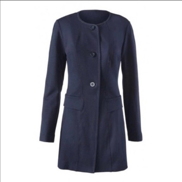 CAbi Linden Navy Jacket M - Picture 2 of 7